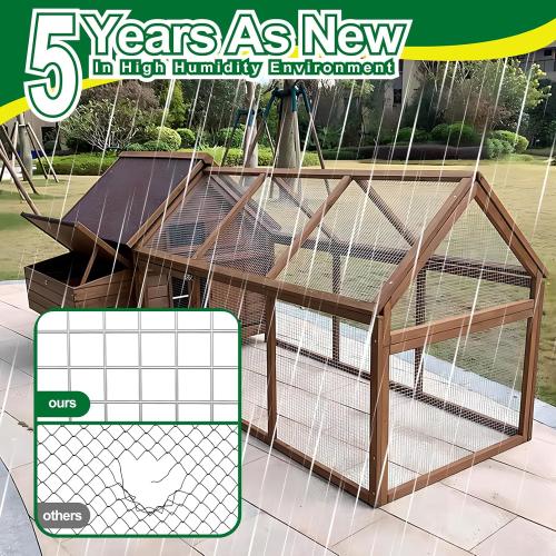 Hardware Cloth Size  1/2 Inch 48 x 100 ft 19 Hot - Dipped Galvanized After Welding. Ideal for Chicken, Rabbit, Snake Cages and Fencing.