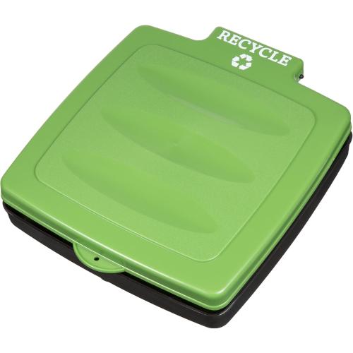 Portable Trash Bag Holder - Collapsible Trashcan for Garbage - Indoor/Outdoor Use - Ideal for Camping, Recycling, and More by Wakeman Outdoors (Green)