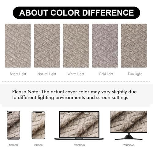 Genina Waterproof Seat Covers for Dining Room Chairs Covers Dining Chair seat Covers Kitchen Chair Covers slipcovers (Khaki, 2 Pcs)