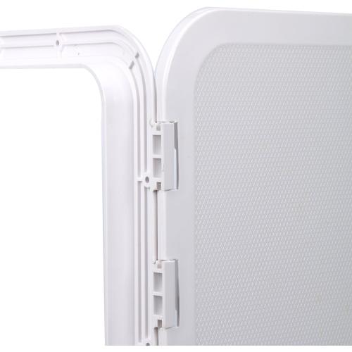 Amarine Made Boat Hatch 24 X 14, 180 Degree Lid Hinge Boat Deck Hatch, Marine Hatch with Non Slip Surface, Durable Construction Boat Access Hatch & Lid, Weatherproof and Easy to Install
