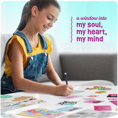 Pretty Me Wall Collage Kit for Teen & Tween Girls - Arts Craft Easter Gift Ideas for Age 11, 12,13, 14, 15, 16 Year Old Girl - Birthday Gifts for Teenage Bedroom Decor - Teens Creative Crafts Kits