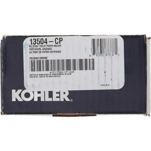 KOHLER K-13504-CP Kelston Toilet Paper Holder, Polished Chrome