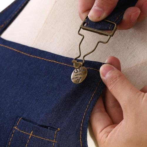 Cotton Aprons for Men Women with Large Pockets