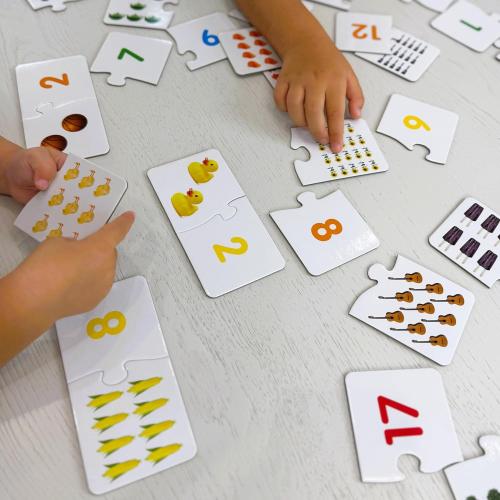 The Learning Journey: Match It! - Counting - 30 Piece Self-Correcting Number & Learn to Count Puzzle - Preschool Learning Toys - Award Winning Toys