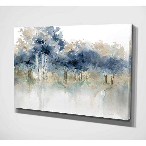 Wexford Home Waters Edge I - Gallery Wrapped Canvas Art Print, Multicolor ( see the pictures for damage )