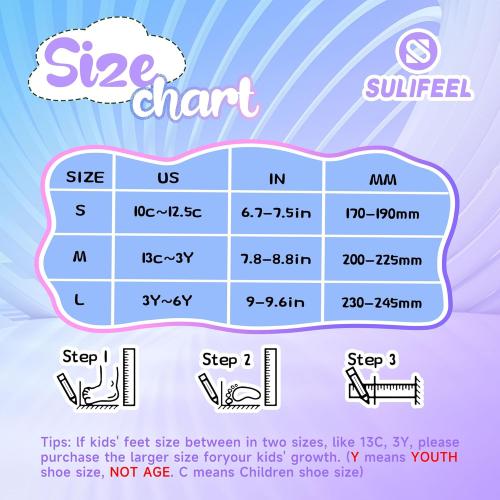 size 4 SULIFEEL Letter Adjustable 4 Size Kids Roller Skates for Girls and Boys, Beginner Skates All 8 Light up Wheels Sports for Indoor Outdoor