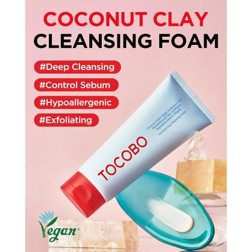 TOCOBO Coconut Clay Cleansing Foam 150 ml