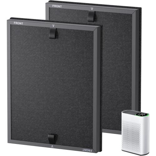 2 Pack HAP602 Replacement Filter Compatible with ECOSELF HAP602 / HAP602WF Air Purifier, Air Purifiers Replacement Filter for Home Large Room, # RF-HAP602-2P