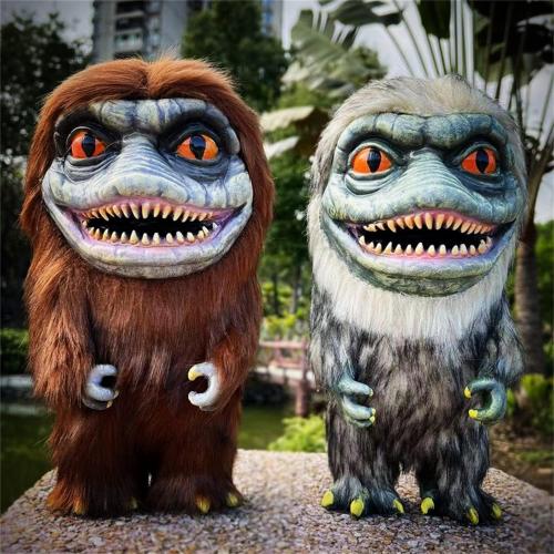 Critters Prop Doll, Space Crite Plush Doll from Movie Critters Collection, Creepy Doll Fugglers Funny Ugly Monsters ​Gifts for Children