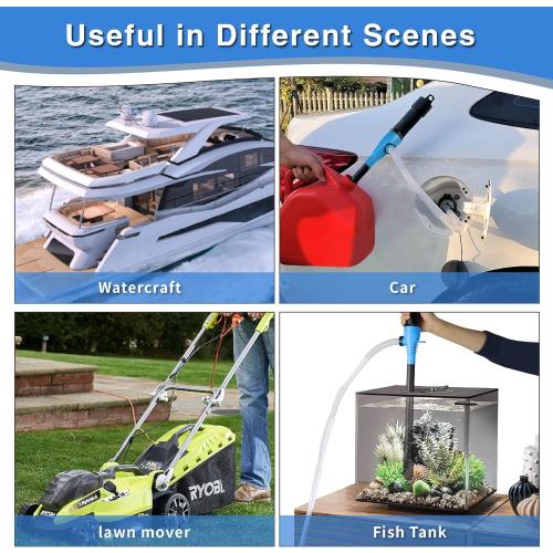 Portable Power Battery Pump, Battery Powered Liquid Transfer Pump, 2.2 Gallons per Min, Water & Fuel Transfer Pump For Gasoline Diesel