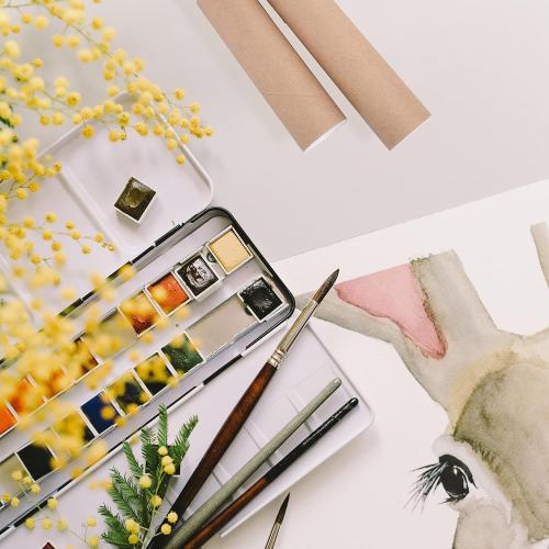 MagicWater Supply Mailing Tube - 2 in x 30 in - Kraft - 6 Pack - for Shipping and Storage of Posters, Arts, Crafts, and Documents