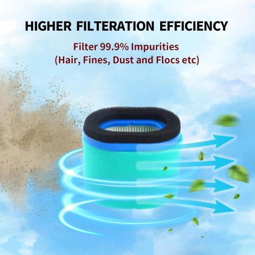 Air filter 498596 690610 air filter for John Deere M147431 M143278 for Briggs Stratton 498596 690610 697029 for John Deere JS63 JA65 JA60 JA62 JS40 JS45 JA62 JS60 JS61 air filter