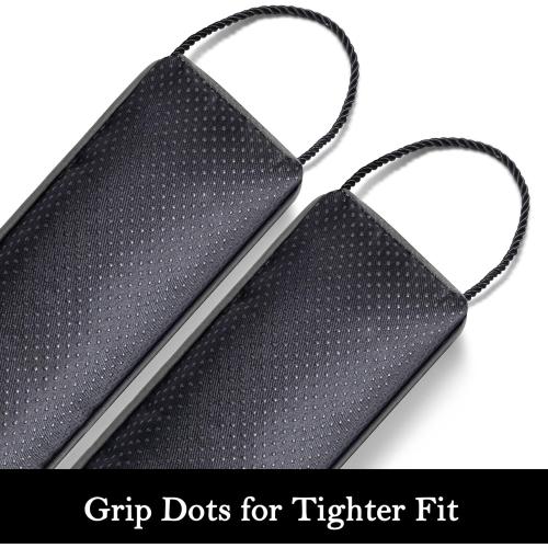 Sunolga Door Draft Stopper Blocks Hot and Cold Air with Removable Washable Cover for Bottom of Door and Window, All-Season Seal for Wind, Noise, Seal for Gaps Up to 3, Home Essentials, 24, Gray