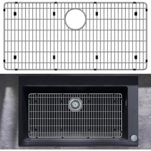 Sink Protectors for Kitchen Sink, Stainless Steel Sink Protector 27-1/2 x 13-1/2 x 1-1/4, Sink Bottom Grid
