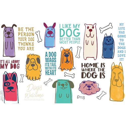 Tervis Dog Sayings Made in USA Double Walled Insulated Tumbler Travel Cup Keeps Drinks Cold & Hot, 16oz, Classic
