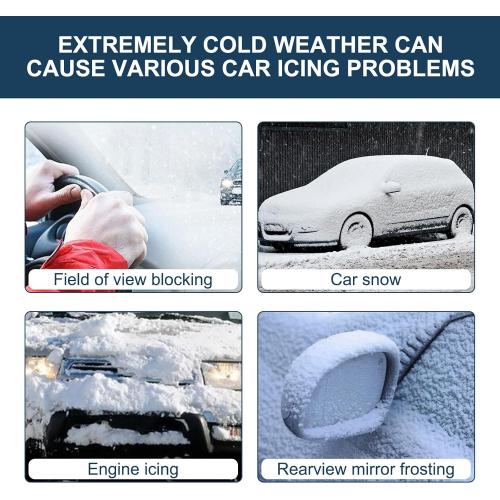 Electromagnetic Deicer Snow Remover Car Antifreeze Ice Melting For Cold Climate Cold Weather Ensure Smooth Engine Starts Anti Freeze Device For Low Temperature Areas