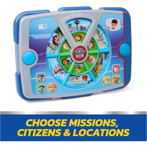 Paw Patrol Academy Rescue Mission Pup Pad, Interactive Toy with Lights, Sounds & Music, Pretend Play Kids Toys for Boys & Girls Ages 3 and Up