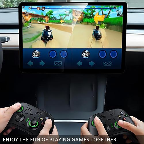 Leiakendi Glove Box USB Hub for Tesla 2024-26 Model 3 Highland, Cybertruck and Model Y Juniper 2025-26, 4-in-1 Glovebox Docking Station Accessories for Dashcam Flash Drive Data Transferring Game Music