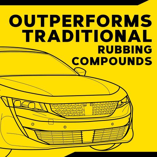 Meguiar's Ultimate Compound - Pro-Grade Car Scratch Remover, Paint Correction Compound That Removes Defects While Adding Gloss and Shine, Single Stage and Clear Coat Scratch Remove, 15.2 Oz