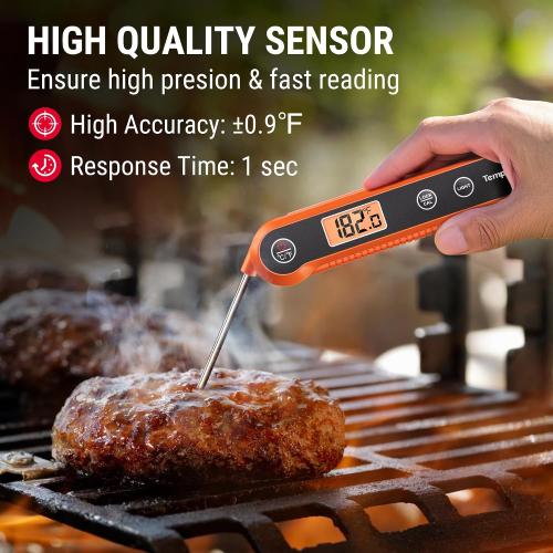 TempPro TempSwift 1 Sec Meat Thermometer Digital for Kitchen Cooking Food