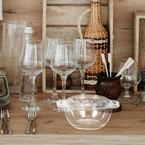 Generic Glass Food Steamer, Steamed Egg Bowl Cover, Microwave Egg Cooker for Home Kitchen, Heat Resistant Glass Mixing Bowl for Pudding and Milk Dessert