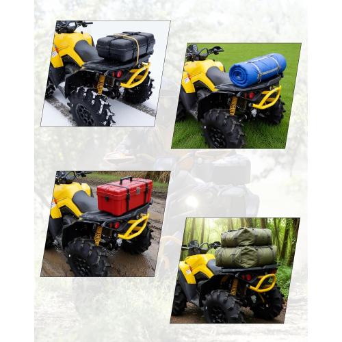 SAUTVS Rear Rack for Can-Am Renegade 500 570 850 1000 R 2012-2020 | Sturdy Platform, Better Load Bearing, HDPE Material, Easy Install, Back Luggage Rack Mount, Replace #715001734