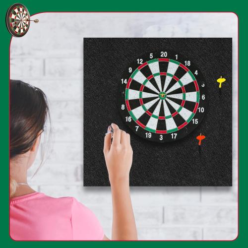 Dart Board Backing Felt Wall Tiles Cork Dart Board Backer Alternative Self-Adhesive Wall Protectors Square Backing Tiles