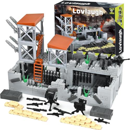 Ice Hockey Building Set with 8 Ice Hockey Player - Tabletop Battle Game - Creative Sports Toy - Standard Brick Compatible Kids STEM Building Kit