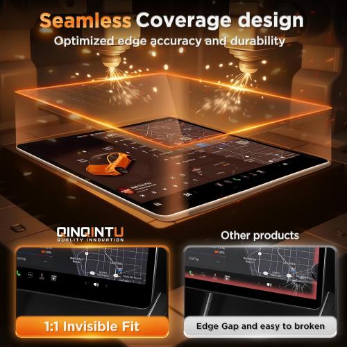 For Tesla Model Y Juniper & Model 3 Highland Matte 15.4 & 8 Screen Protector [No Glare & Fingerprint] 9H Tempered Glass Alignment Kit for Tesla Model 3 Model Y Juniper Accessories