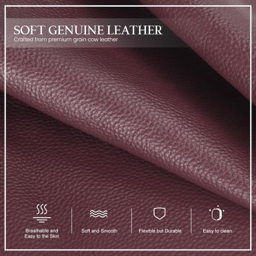 befen Anti-theft Crossbody Bag for Women Genuine Leather, Small Cross Body Shoulder Handbags with RFID Card Slots