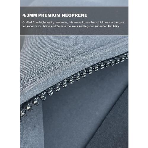 Full Wetsuits for Mens Premium Neoprene Suits for Diving Snorkeling Surfing Swimming
