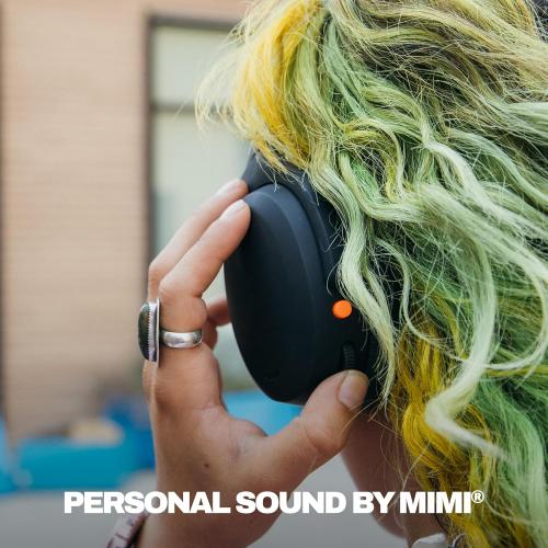 Skullcandy Crusher ANC 2 Wireless Over-Ear Bluetooth Headphones with Multi-Sensory Bass, Active Noise Cancelling, Up to 60 Hours Battery, Microphone for iPhone Android - True Black