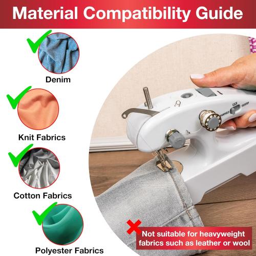 SINGER Stitch Quick   Portable Cordless Mending Machine Bundles (Two Thread Stitch Quick   & Bundle)