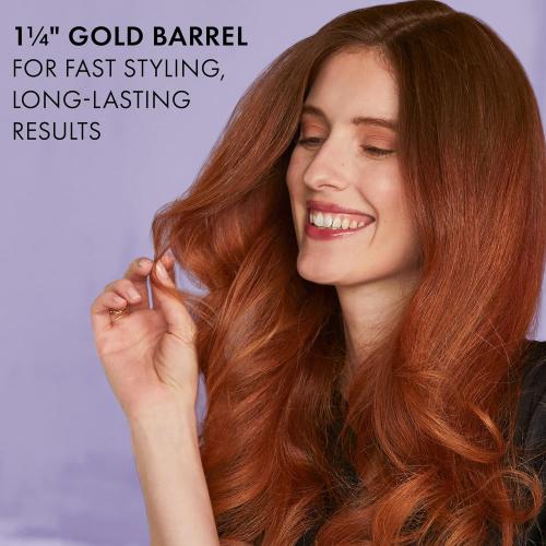 Hot Tools 1 1/4 Curling Iron for Beginners | Long-Lasting Results, Defined Curls and Easy to Use with Temperature Control for All Hair Types up to 430℉