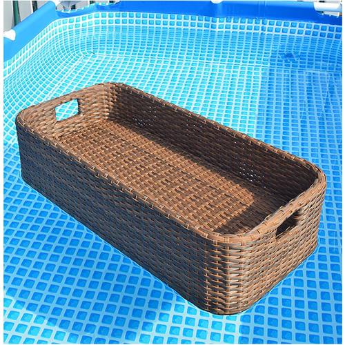 Floating Pool Tray Serving Table Bar Floats for Adults Spas Parties Floating Tray for Drinks Brunch Food on The Water