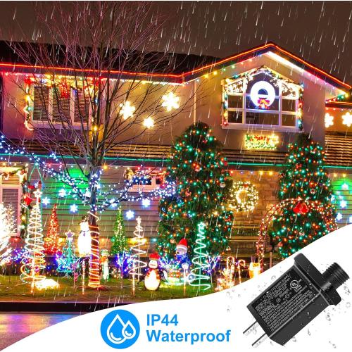 inShareplus 12V 1A LED Class 2 Power Supply, 12W IP44 AC100-120V Waterproof Adapter Driver, LED Transformer Replacement for Christmas Tree, String Light, Lawn Lamp, Inflatable Device