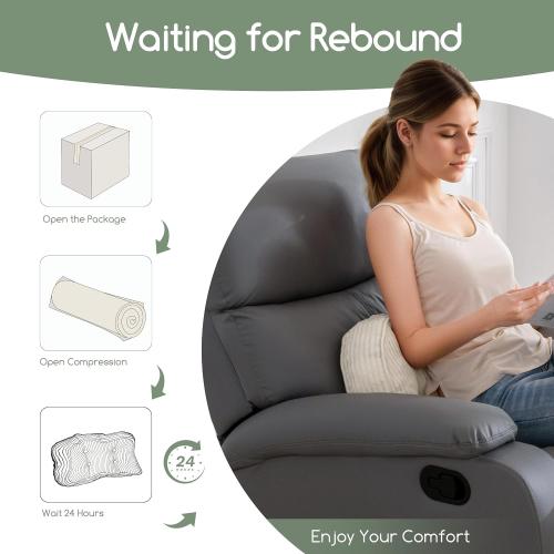 HIGOGOGO Lumbar Support Pillow for Recliner Chair/Accent Chair/Couch/Office Chair, Tufted Corduroy Back Support Cushion for Elderly, Recliner Cushions for Back Rest, Pain Relief, Reading, Beige