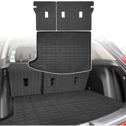 Cargo Liners Backrest Mat for Buick Encore GX Accessories 2020-2025 2026 with Hook&Loop Rear Trunk Mat Rear Seat Back Cover Protector All Weather Anti-Slip Split Dog Liner