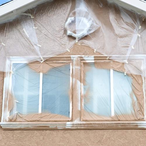 Aluf Plastics Clear All Purpose Poly Sheeting, Extra Strong, 4 mil, 20' x 100'