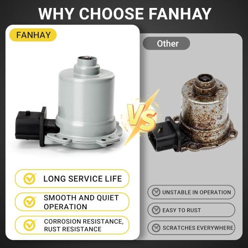 AE8Z-7C604-A Automatic Transmission Clutch Actuator A/B for 2012 2013 2014 2015 2016 2017 2018 Ford Focus SE SEL & 2011-2019 Ford Fiesta,Shift Interlock Solenoid AE8Z-7C604 AE8Z7C604A
