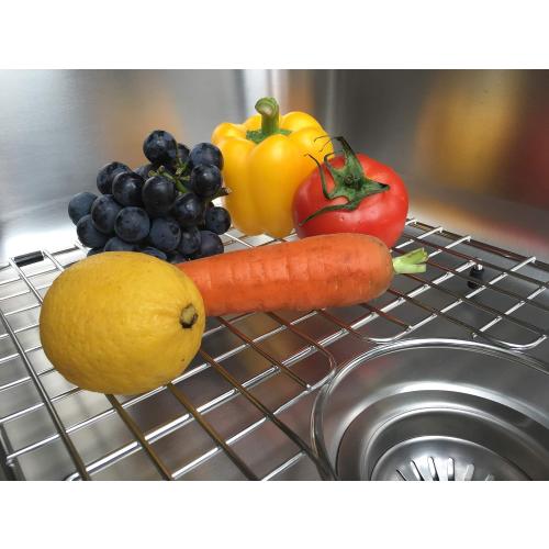 Serene Valley Sink Bottom Grid 27-9/16 x 14-9/16, Rear Drain with Corner Radius 3/16, Kitchen Sink Protector NDG2815R