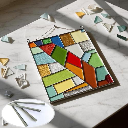 1/8 U Zinc Came for Stained Glass Works Framing, 72ft U Channel Zinc Came (3ft x 24)