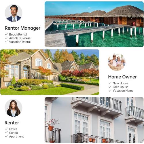 Smart Locks WiFi Deadbolt: SMONET Fingerprint Front Door Lock Keyless Entry with Keypad Electronic Digital Deadbolt Alexa Gateway Remote Control, Bluetooth APP KeyFob Code Auto-Lock for Home, Black