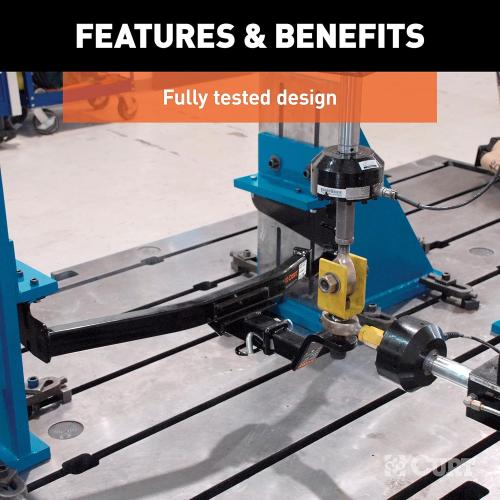 CURT 13486 Class 3 Trailer Hitch, 2-Inch Receiver, Fits Select Hyundai Santa Cruz