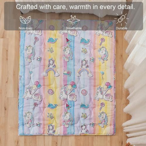 Baby Play Mat for Floor,72×59Thicken Ultra Large&Soft Playmat,Washable Playpen Mat Non-Slip Baby Crawling Mat for Babies Floor Tummy time(Unicorn)