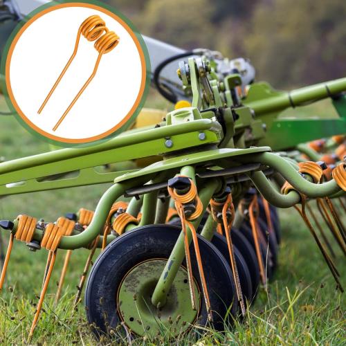 Size 16.5 x 3.50 tooth gap x 2.76 10 Pack Hay Rake Teeth Hay Tedder Tines Tedder Fluffer Tines Compatible with Rt5200 and More