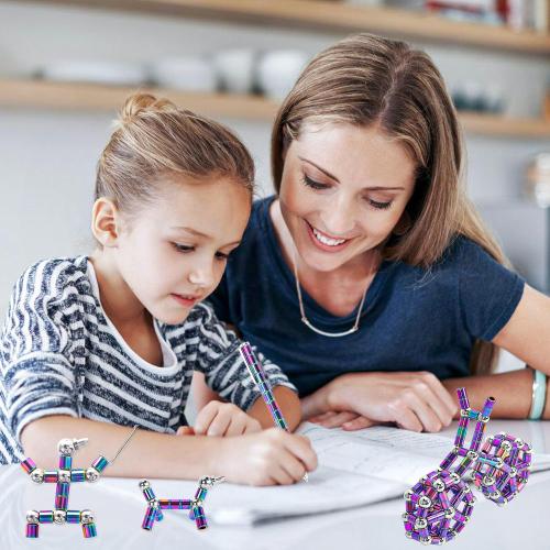 Magnet Fidget Pen Toys Fidget Toys Magnetic Pen Funny Pens Gifts for Teen Boys Teen Girls Gifts for Kids (Multicolor)