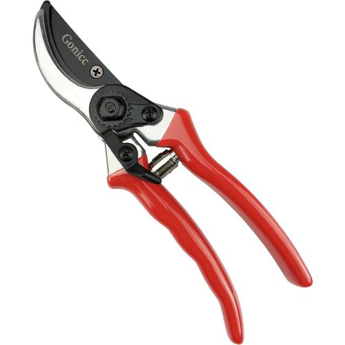 gonicc 8 Professional Sharp Bypass Pruning Shears (GPPS-1002), Tree Trimmers Secateurs,Hand Pruner, Garden Shears,Clippers For The Garden, Bonsai Scissors, Loppers