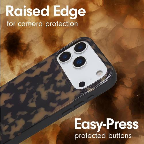 Sonix Case for iPhone 17 Pro | Compatible with MagSafe | 10ft Drop Tested | Tortoiseshell | Brown Tort