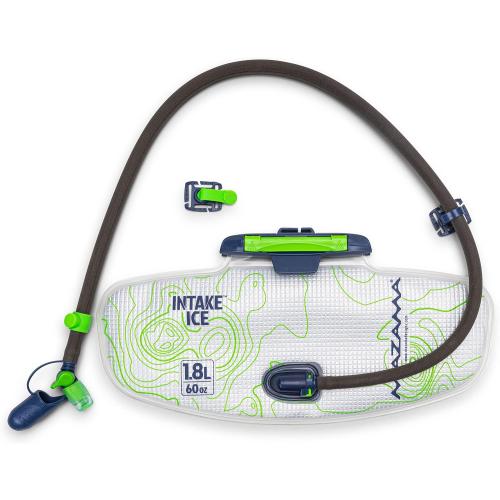 Rimrock Lumbar Hydration Hip Pack with 1.8L Intake ICE Insulated Water Reservoir, Fanny Pack Waist Bag Hiking Walking Running Jogging Camping. Men/Women Large Pack Design